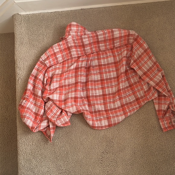 Cropped flannel - Picture 2 of 3